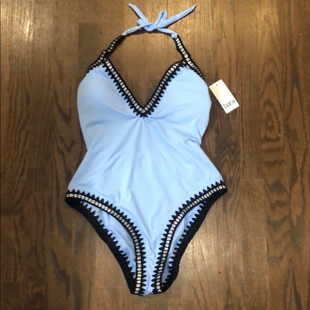 BNWT!! Bar III Halter High Leg Swim Monokini